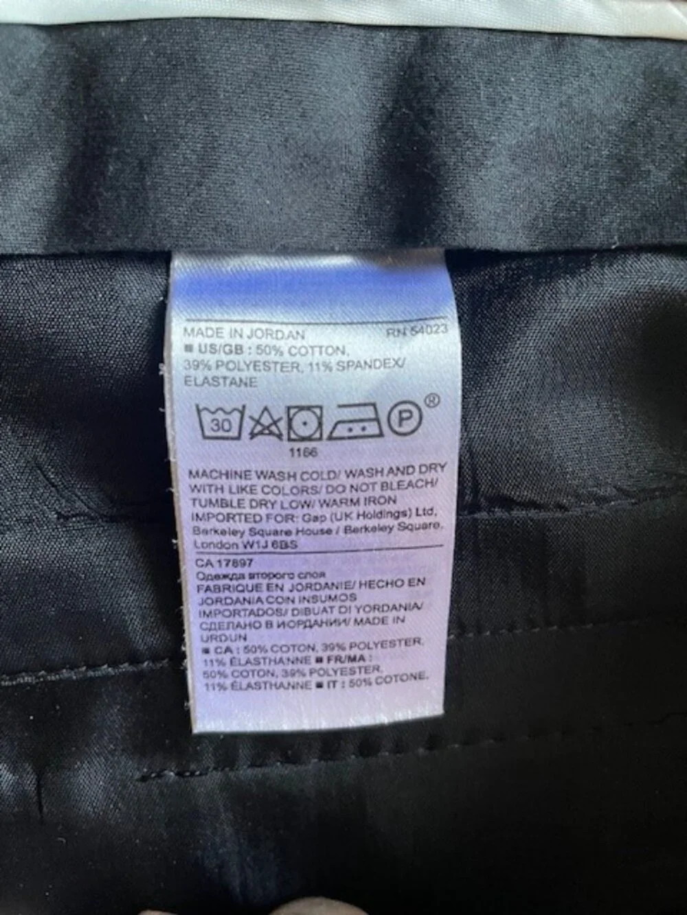 Banana Republic Ryan Style Dress Pants Straight Fit - Picture 3 of 4